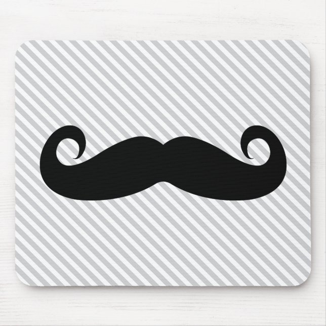 Schnurrbart Mousepad (Vorne)