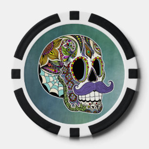 Schnurrbart Poker Chips