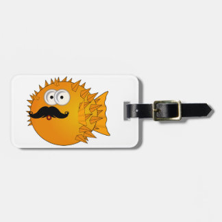 Schnurrbart-Puffer-Fische Gepäckanhänger