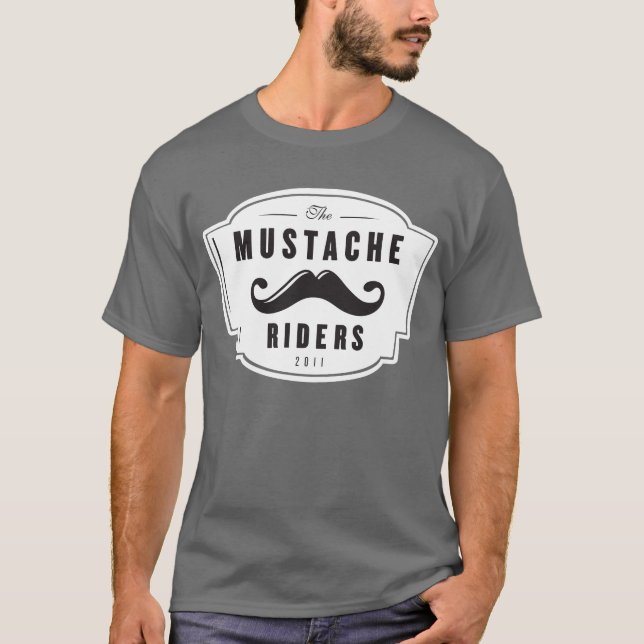 Schnurrbart-Reiter-T - Shirt 2011 (Vorderseite)