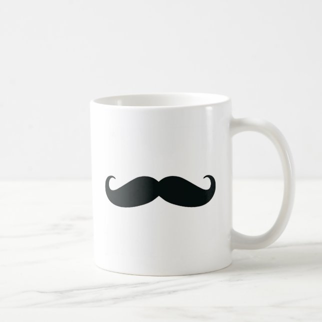 Schnurrbart-Schnurrbart-Schnurrbart Kaffeetasse (Rechts)