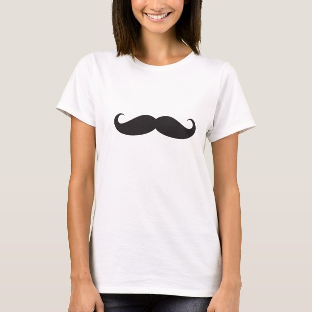 Schnurrbart, Schnurrbart, Schnurrbart! T-Shirt (Vorderseite)