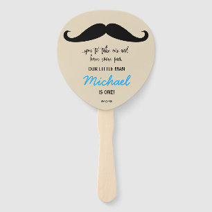 Schnurrbart...Sie nehmen eins. Unser kleiner Mann  Fächer