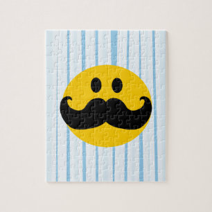Schnurrbart-smiley Puzzle
