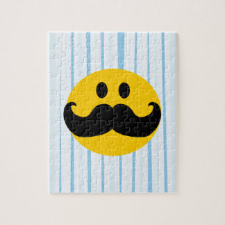 Schnurrbart-smiley Puzzle