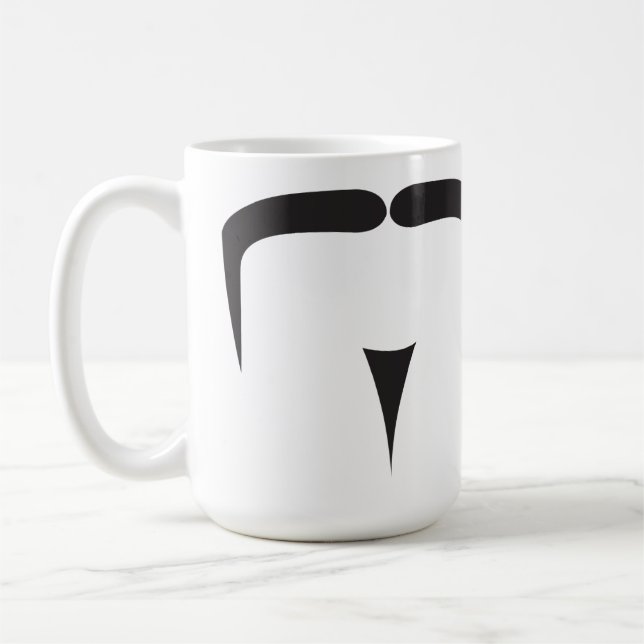 Schnurrbart Tasse (Links)