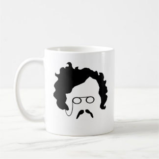 Schnurrbart-Tasse G K Chestertons Kaffeetasse