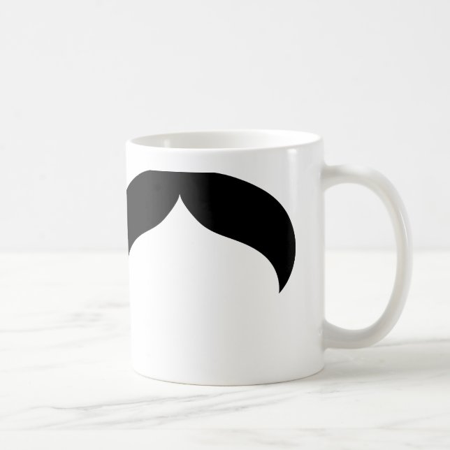 Schnurrbart-Tasse Kaffeetasse (Rechts)