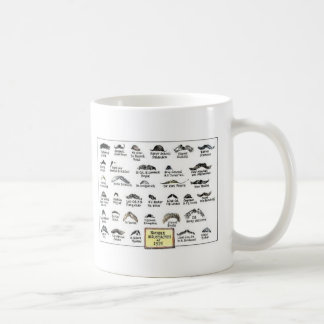 Schnurrbart-Tasse Tasse