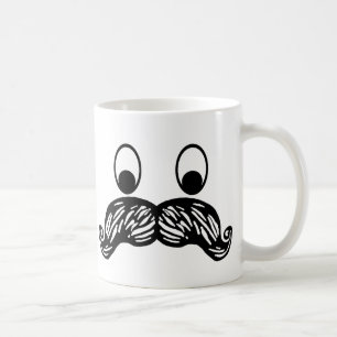 Schnurrbart-Tasse Tasse