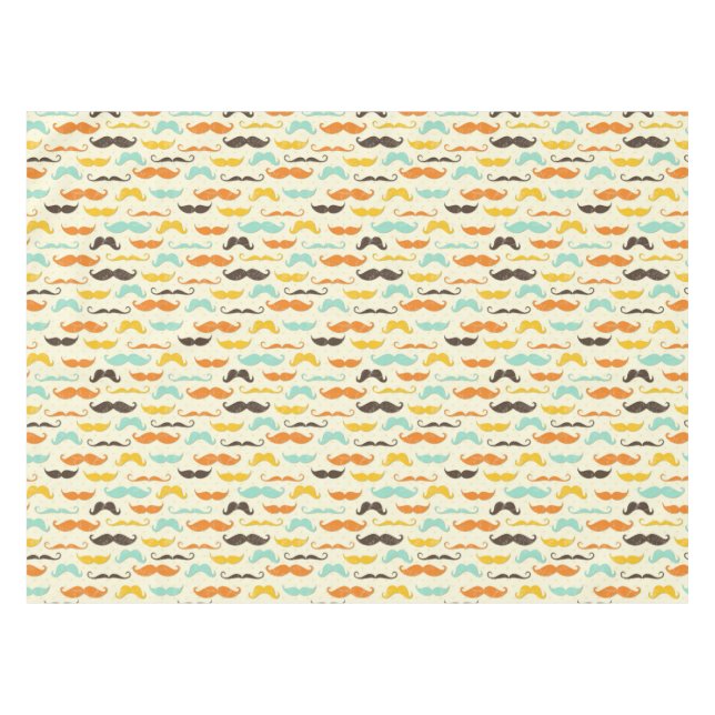 Schnurrbartmuster 3 tischdecke (Vorderseite (Horizontal))