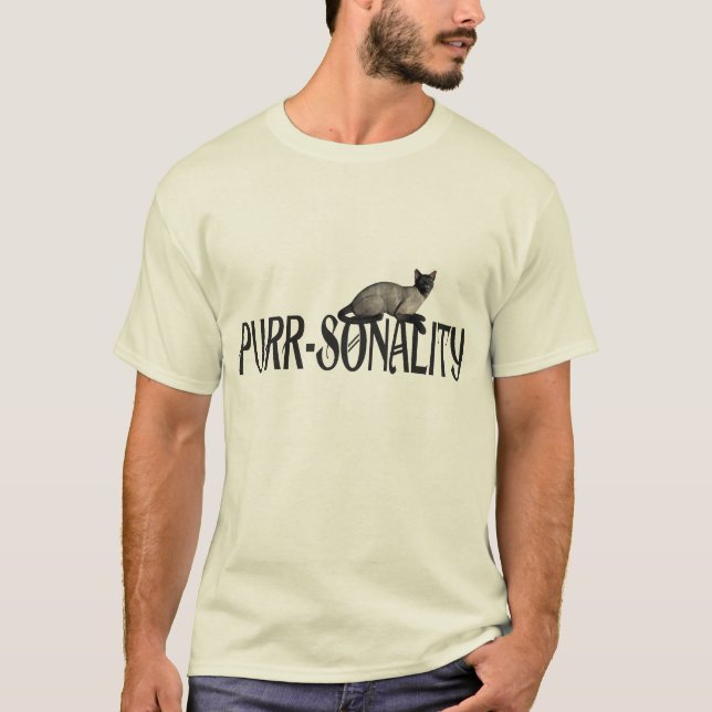 Schnurren-sonality T-Shirt (Vorderseite)