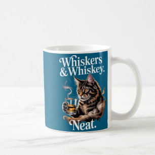Schnurrhaare und ordentlich lustiger Katzenliebhab Kaffeetasse