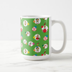 Schnürsenkel   Christmas Dot Pattern Tasse