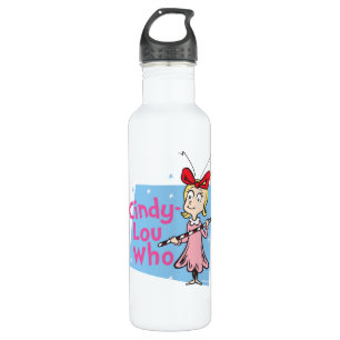 Schnürsenkel   Cindy-Lou Who - Candy Cane Trinkflasche