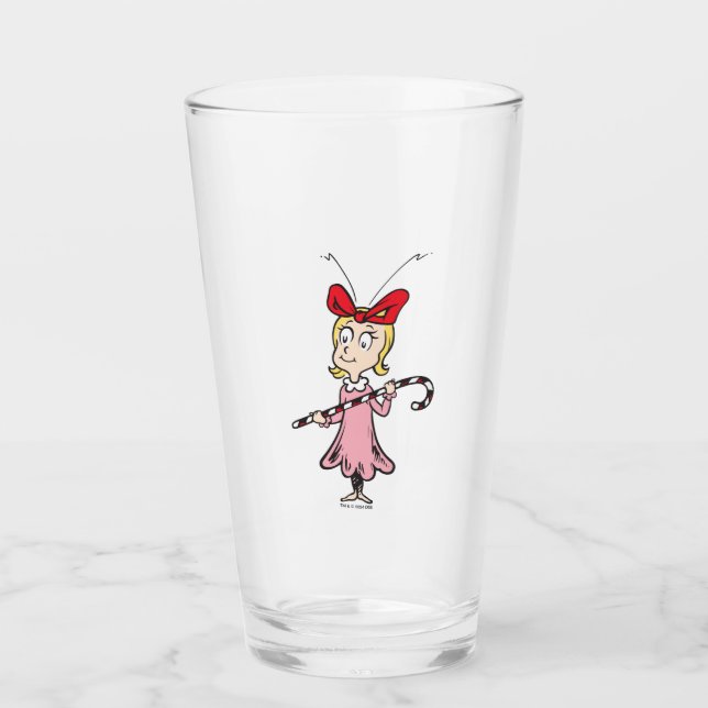 Schnürsenkel | Cindy-Lou Who - Holding Candy Cane Glas (Vorderseite)