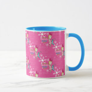 Schnürsenkel   Cindy-Lou Who Pink Holiday Pattern Tasse