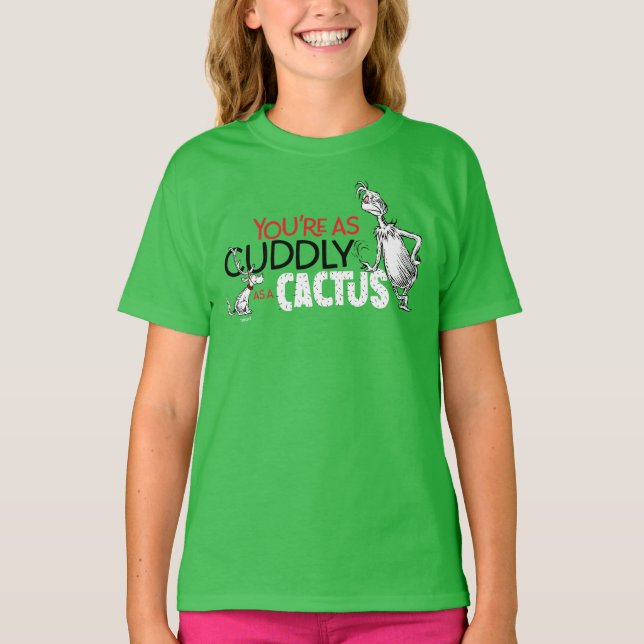 Schnürsenkel | Du bist so kuschelig wie ein Kaktus T-Shirt (Vorderseite)