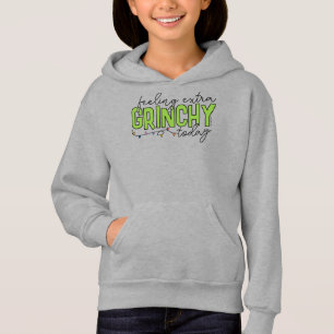 Schnürsenkel   Gefühl Extra grinchy Heute 2 Hoodie