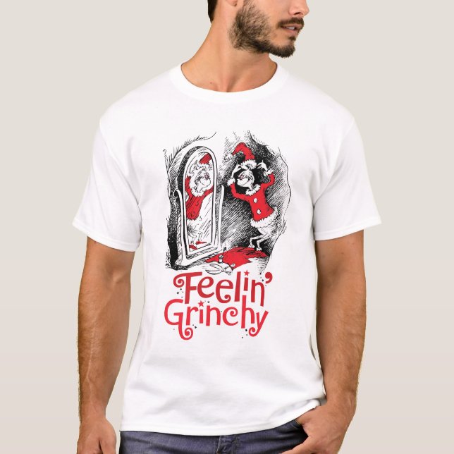 Schnürsenkel | Gefühl Grinchy T-Shirt (Vorderseite)
