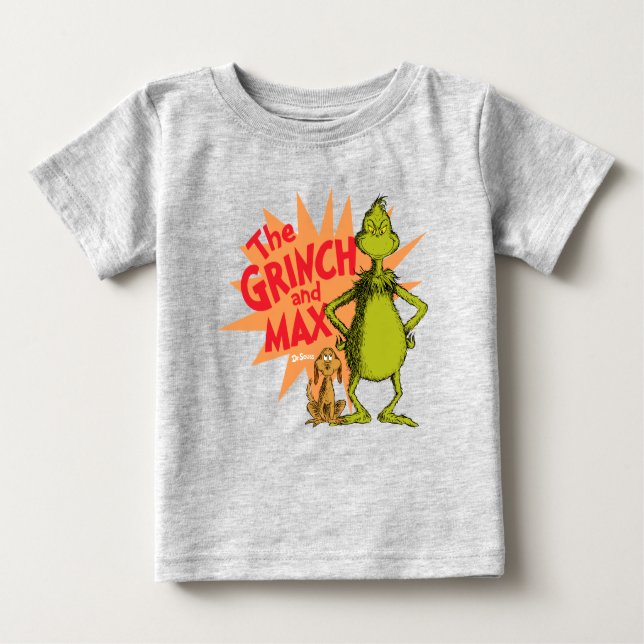 Schnürsenkel | Grinch & Max Sternexplosion Baby T-shirt (Vorderseite)