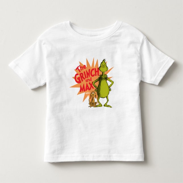 Schnürsenkel | Grinch & Max Sternexplosion Kleinkind T-shirt (Vorderseite)