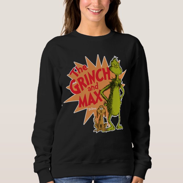 Schnürsenkel | Grinch & Max Sternexplosion Sweatshirt (Vorderseite)
