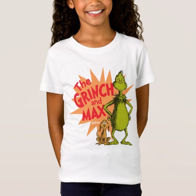 Schnürsenkel | Grinch & Max Sternexplosion T-Shirt (Vorderseite)