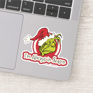 Schnürsenkel   Ich bin immer in der Saison Aufkleber