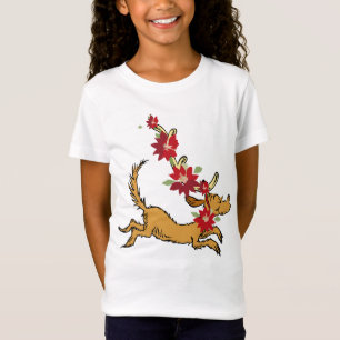 Schnürsenkel Max Christmas Pointsettia T-Shirt