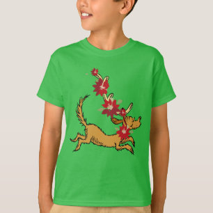 Schnürsenkel Max Christmas Pointsettia T-Shirt