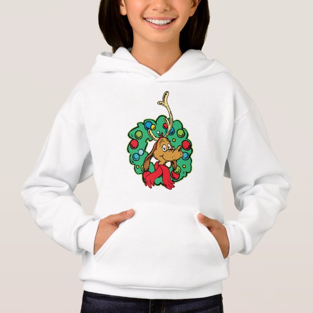 Schnürsenkel | Max Christmas Wreath Hoodie (Vorderseite)