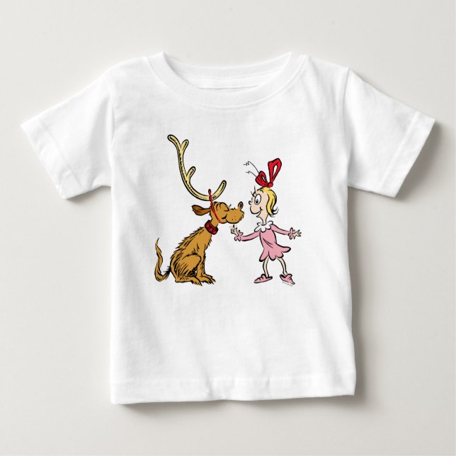 Schnürsenkel | Max & Cindy Lou Who Baby T-shirt (Vorderseite)
