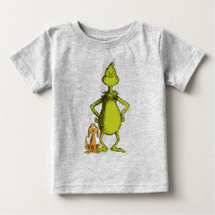 Schnürsenkel   Max & Grinch-Stanz Baby T-shirt