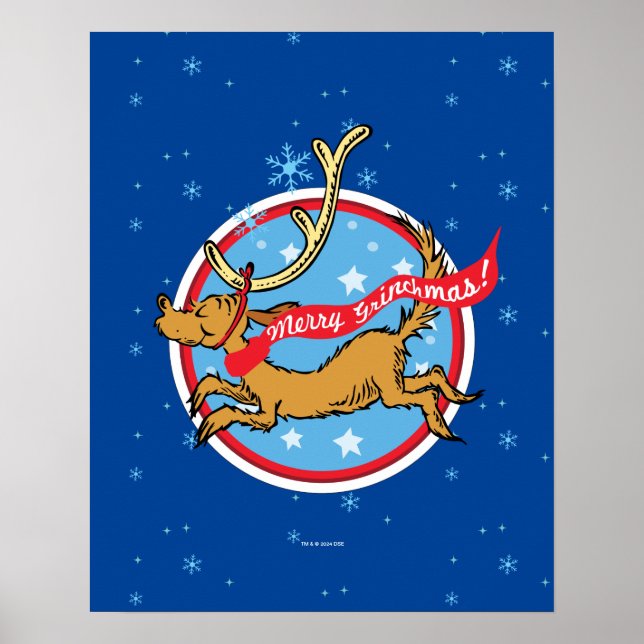 Schnürsenkel | Max Merry Grinchmas! Poster (Vorne)