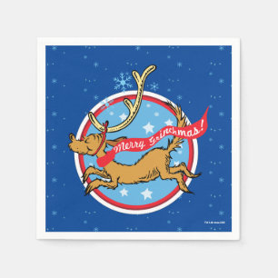 Schnürsenkel   Max Merry Grinchmas! Serviette