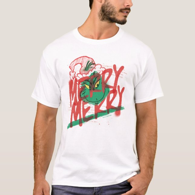 Schnürsenkel | Merry Merry Grunge Graphic T-Shirt (Vorderseite)