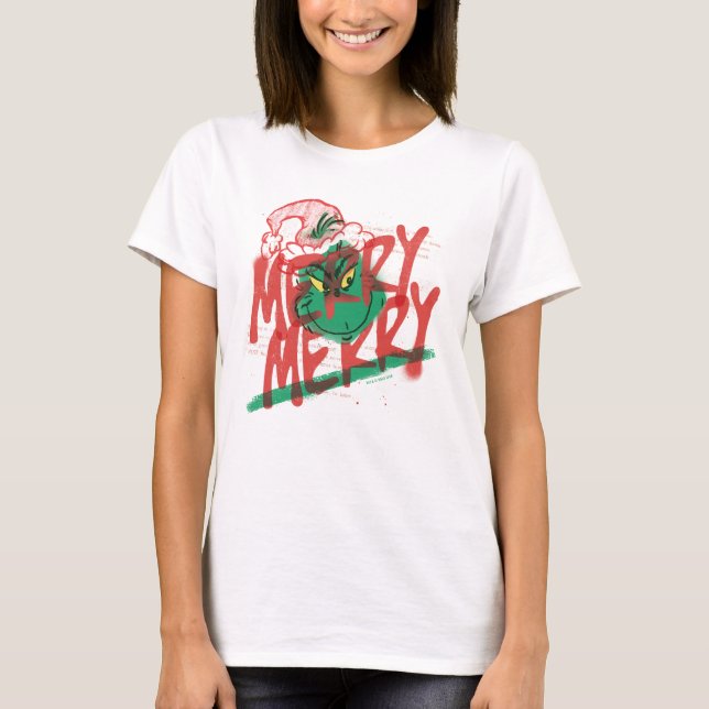 Schnürsenkel | Merry Merry Grunge Graphic T-Shirt (Vorderseite)