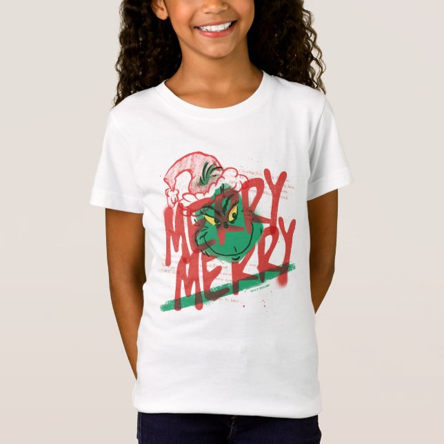 Schnürsenkel | Merry Merry Grunge Graphic T-Shirt (Vorderseite)