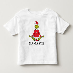 Schnürsenkel   Namaste Santa Claus Kleinkind T-shirt