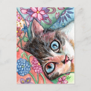 Schnürsenkel Postkarte