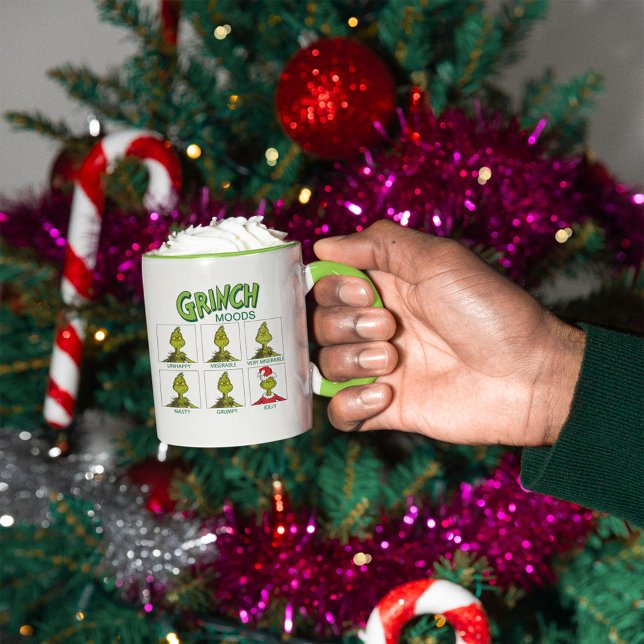 Schnürsenkel | Stimmungsübersicht Weihnachtsausgab Tasse (Person holding mug)