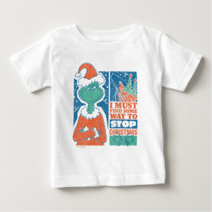 Schnürsenkel Stopp Christmas Vintag Graphic Baby T-shirt