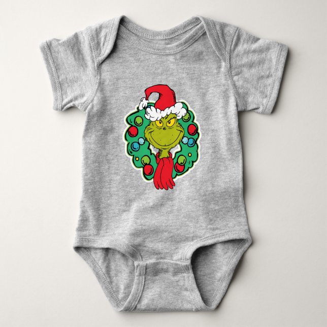 Schnürsenkel | Weihnachtsfest Baby Strampler (Vorderseite)