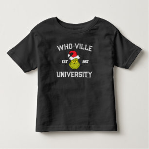Schnürsenkel Who-ville University Est 1957 Kleinkind T-shirt