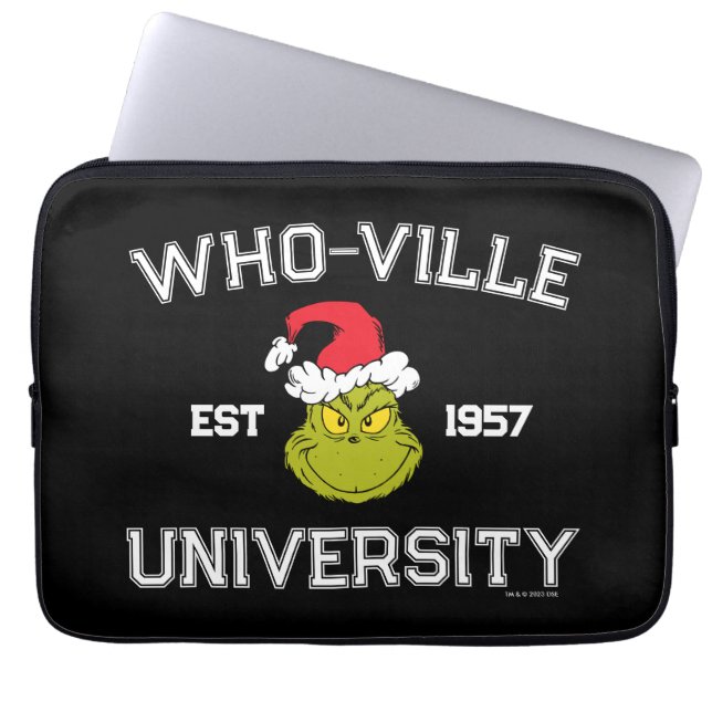 Schnürsenkel | Who-ville University Est 1957 Laptopschutzhülle (Vorderseite)
