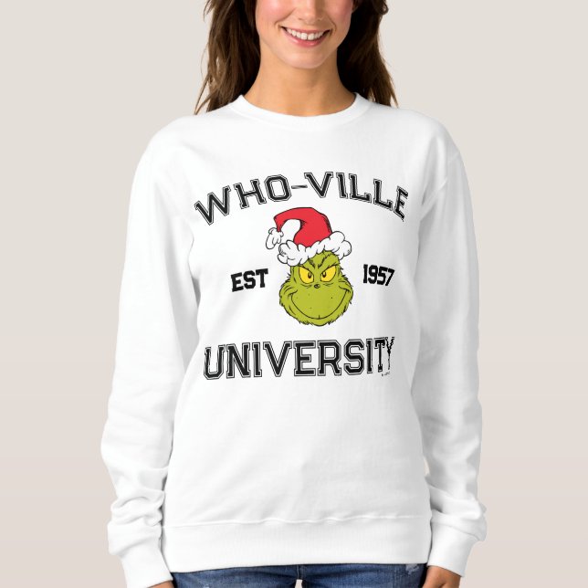 Schnürsenkel | Who-ville University Est 1957 Sweatshirt (Vorderseite)