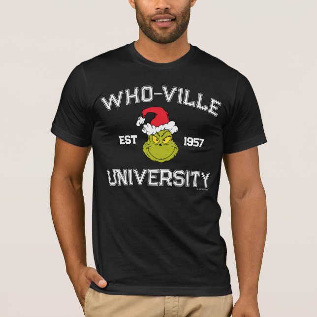 Schnürsenkel | Who-ville University Est 1957 T-Shirt (Vorderseite)