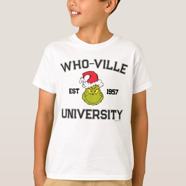 Schnürsenkel | Who-ville University Est 1957 T-Shirt (Vorderseite)