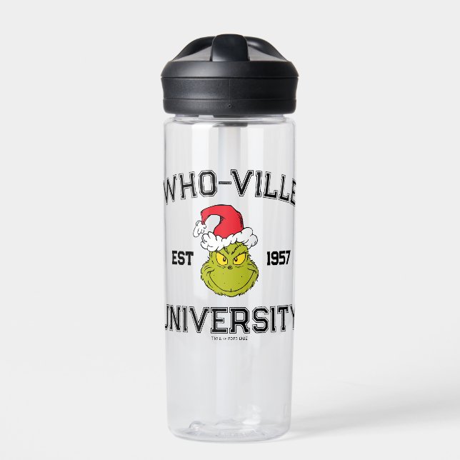 Schnürsenkel | Who-ville University Est 1957 Trinkflasche (Vorderseite)